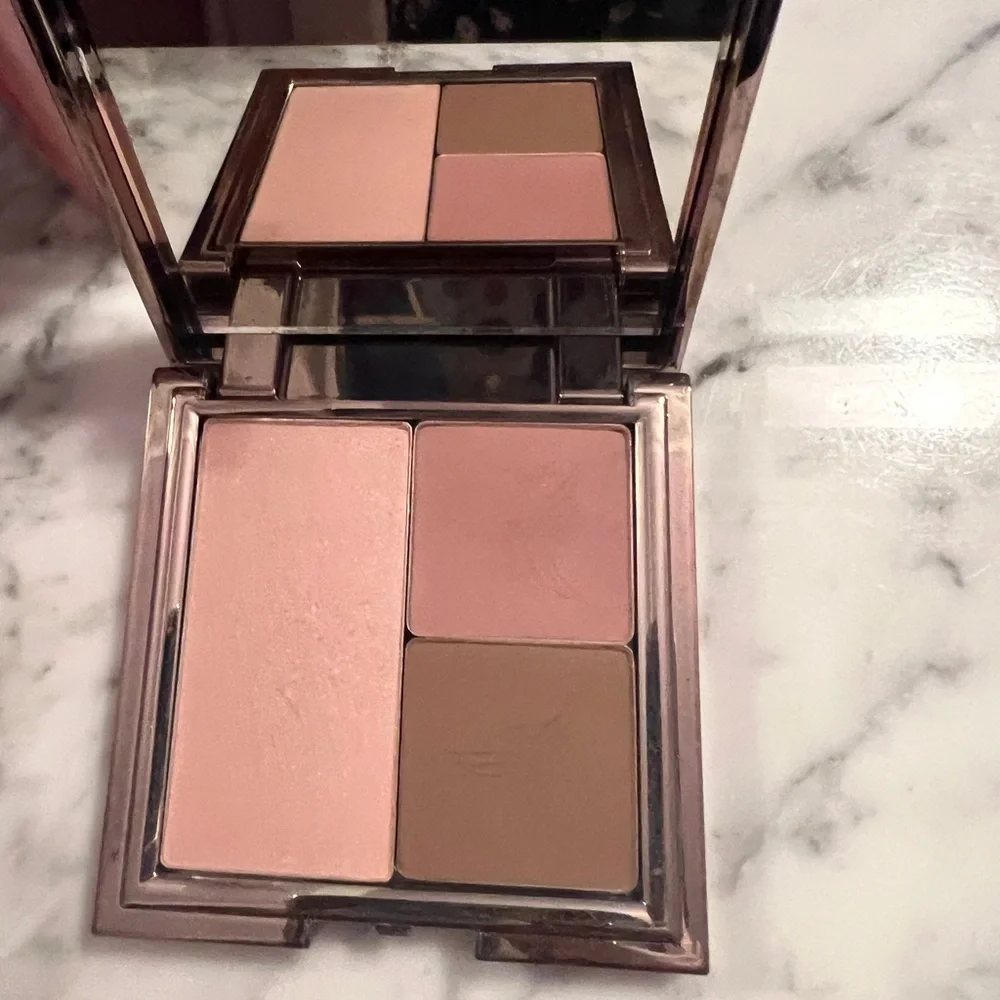 Cosmetics Palette for Eyes Face, Cheeks, Eyeshadow, Bronzer, Blush, Highlighter